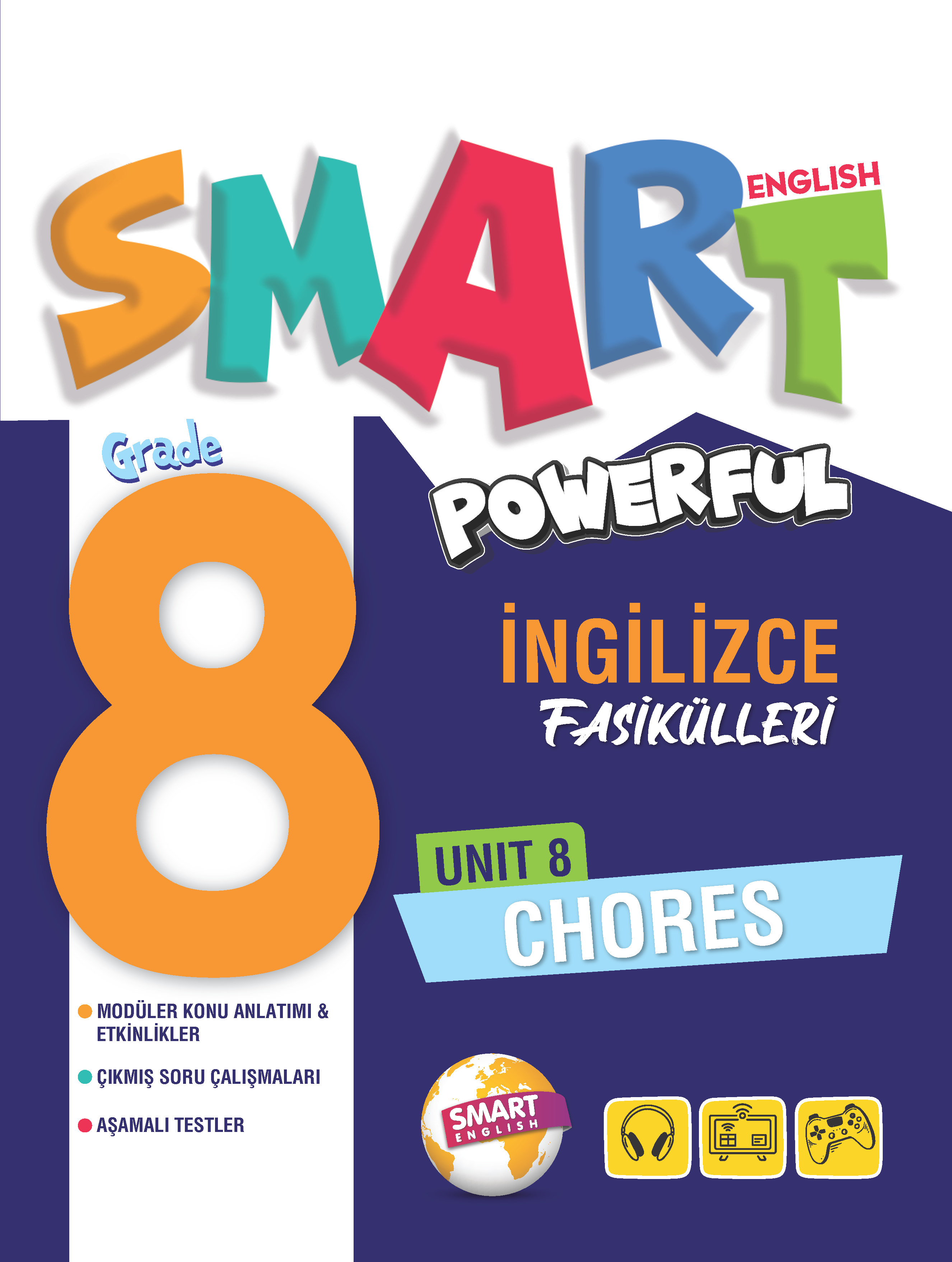 Grade 8 Smart English Powerful İngilizce Fasikülleri - 8. Fasikül